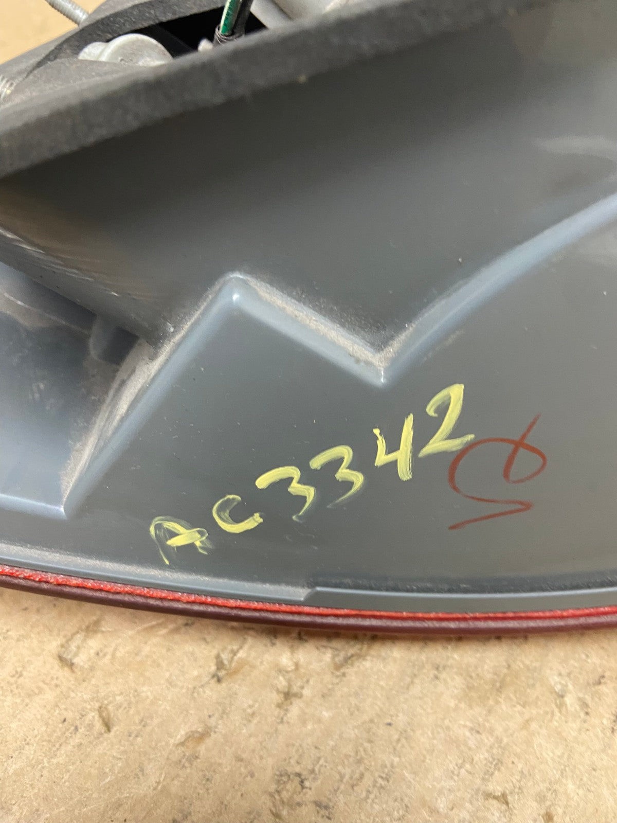 2006 2007 2008 Hyundai Sonata Right Passenger Rh Side Tail Light Oem AC3342 LK6