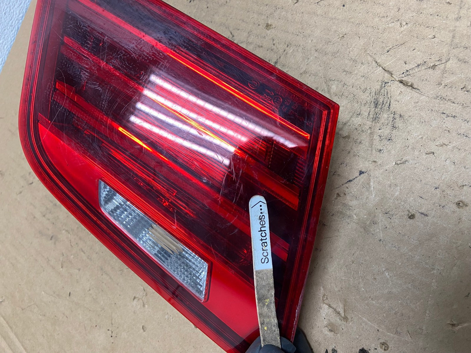 2011-2013 BMW 5 F10 Rear Left Driver LH Trunk Inner Tail Light AD3146 LK3