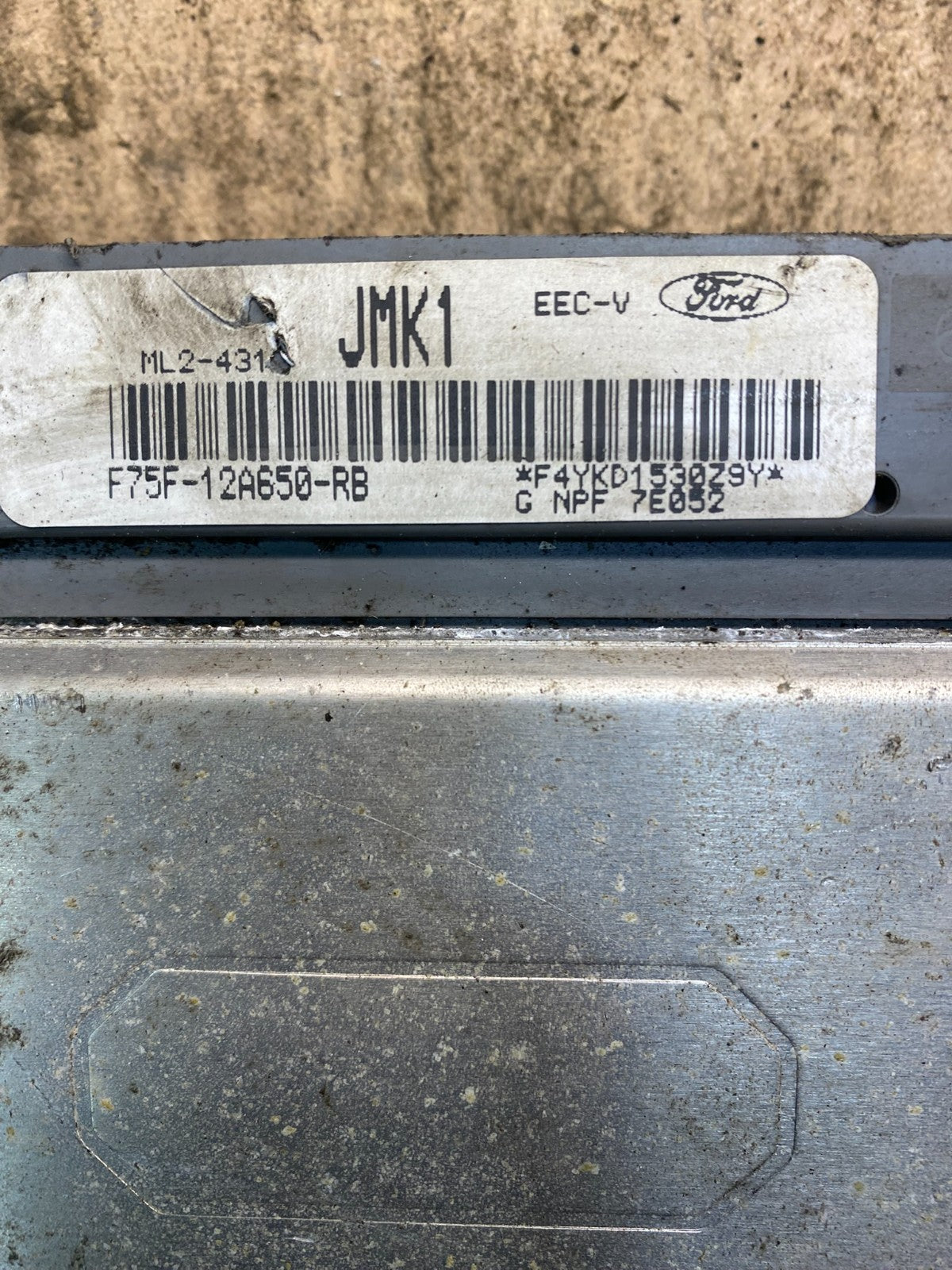 1997 Ford F150 F250 4.6L Engine Control Unit ECU Computer Module Z4657 DG3