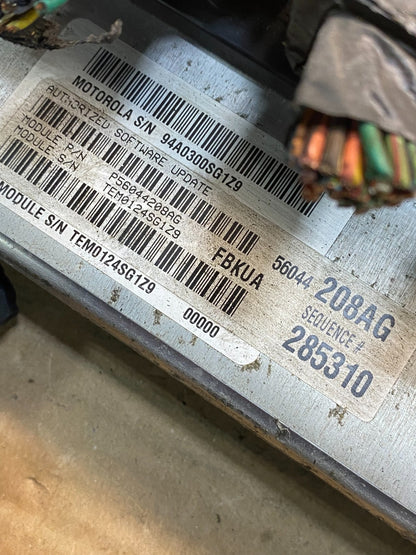 2004 Jeep Liberty 3.7L Engine ECU Computer Module ECM AH9891 DW2