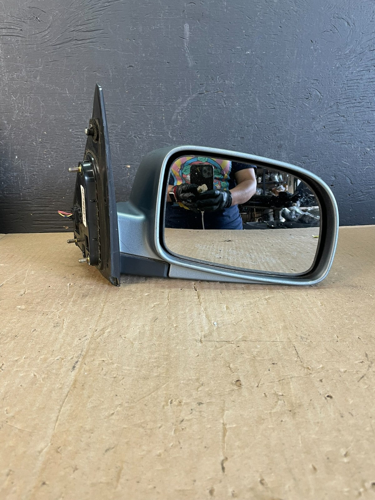 2007 to 2012 Hyundai Santa Fe Right Pasenger RH Side View Mirror Power AD5903 DW8