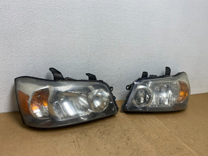 2004 2005 2006 Toyota Highlander Headlights Left+Right Side AD1390 DW2