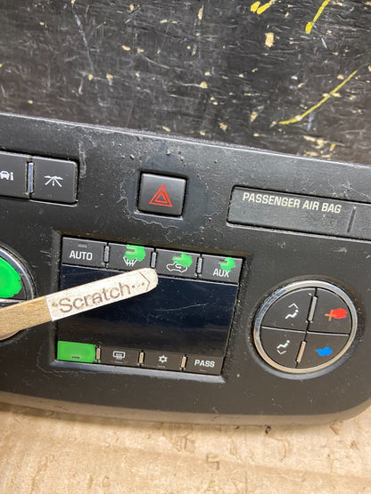 2008 to 2012 Buick Enclave AC Heater Climate Control Unit V7818 DG4