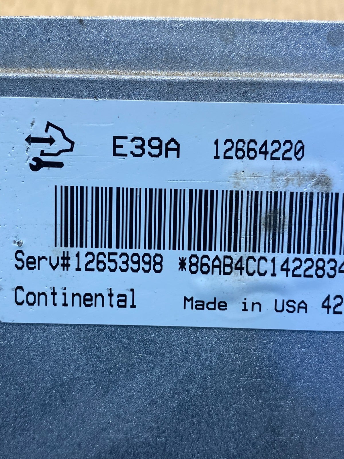 2013 to 2016 Chevrolet Impala Ecu Engine Control Module Unit Ecm AD5124 DG2