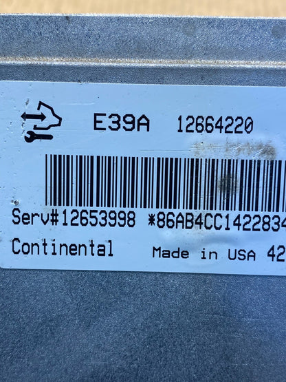 2013 to 2016 Chevrolet Impala Ecu Engine Control Module Unit Ecm AD5124 DG2