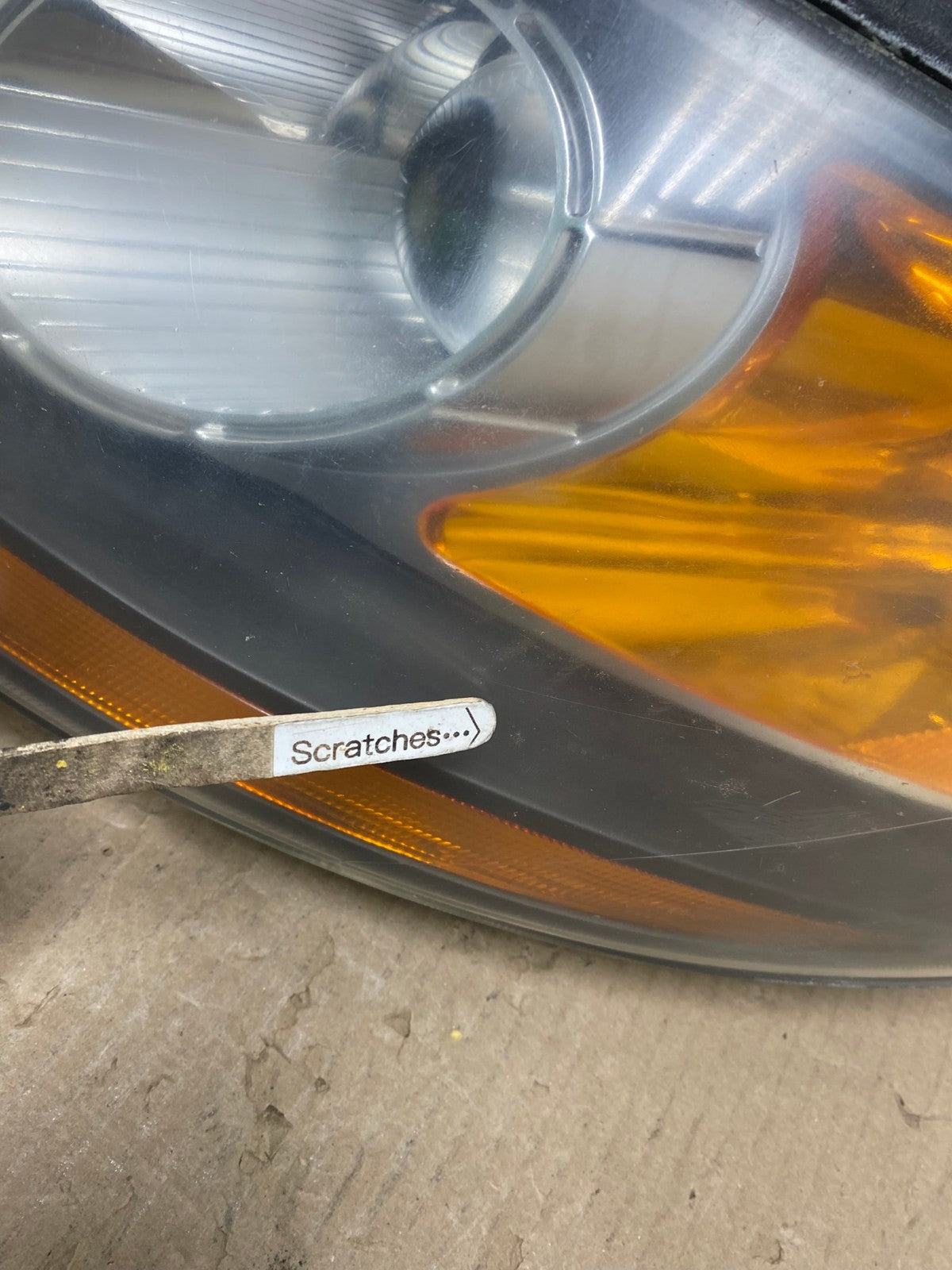 2007 2008 2009 Hyundai Santa Fe Left Driver LH Halogen Headlight AE9634 LK3