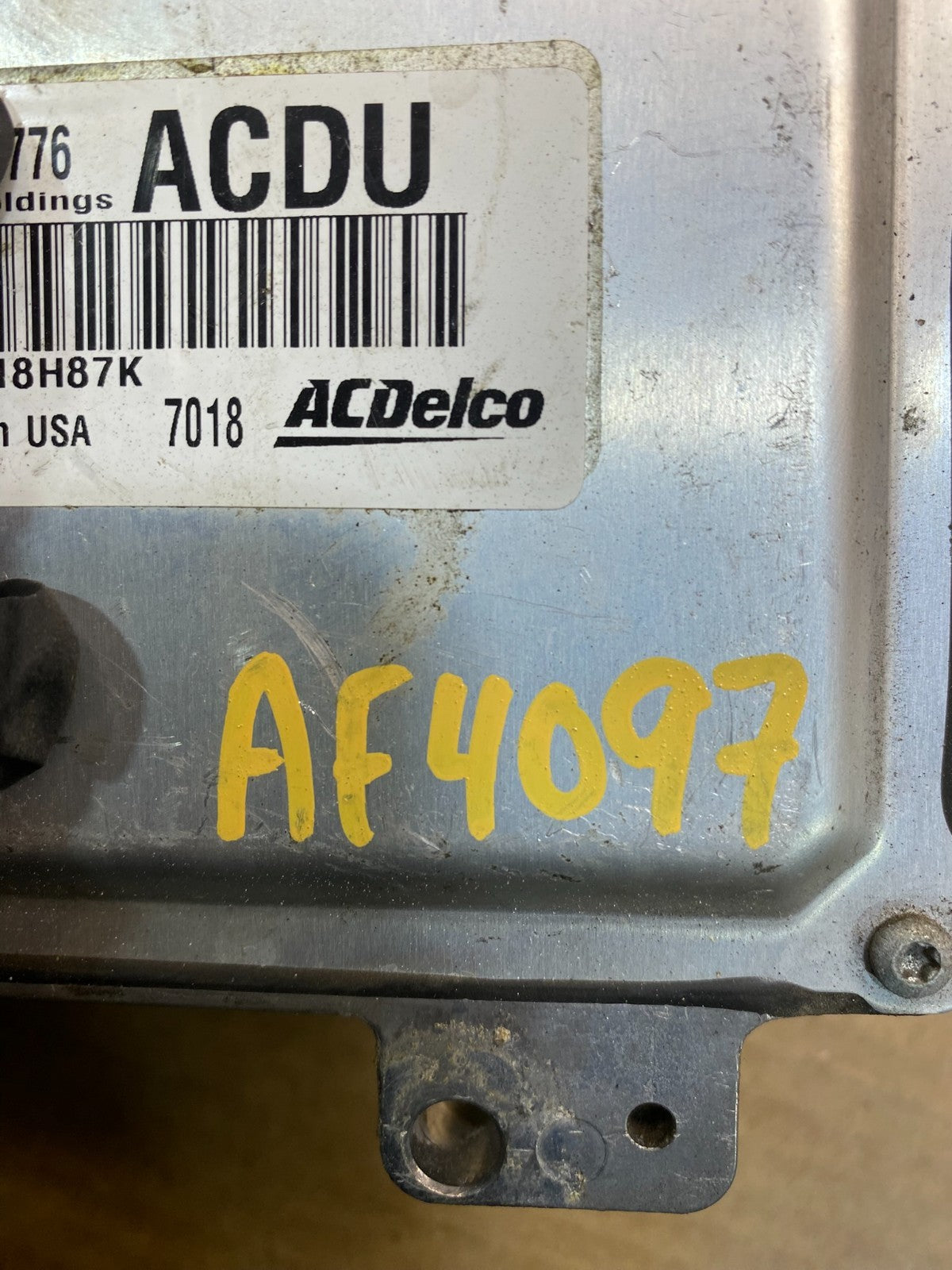 2017-2018 Chevrolet Trax Sonic Ecu Engine Control Module Ecm 12668986 af4097 DG3