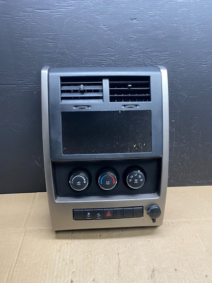 2008 to 2012 Jeep Liberty Dash Climate Temperature Control Radio Bezel AB9490 DG0