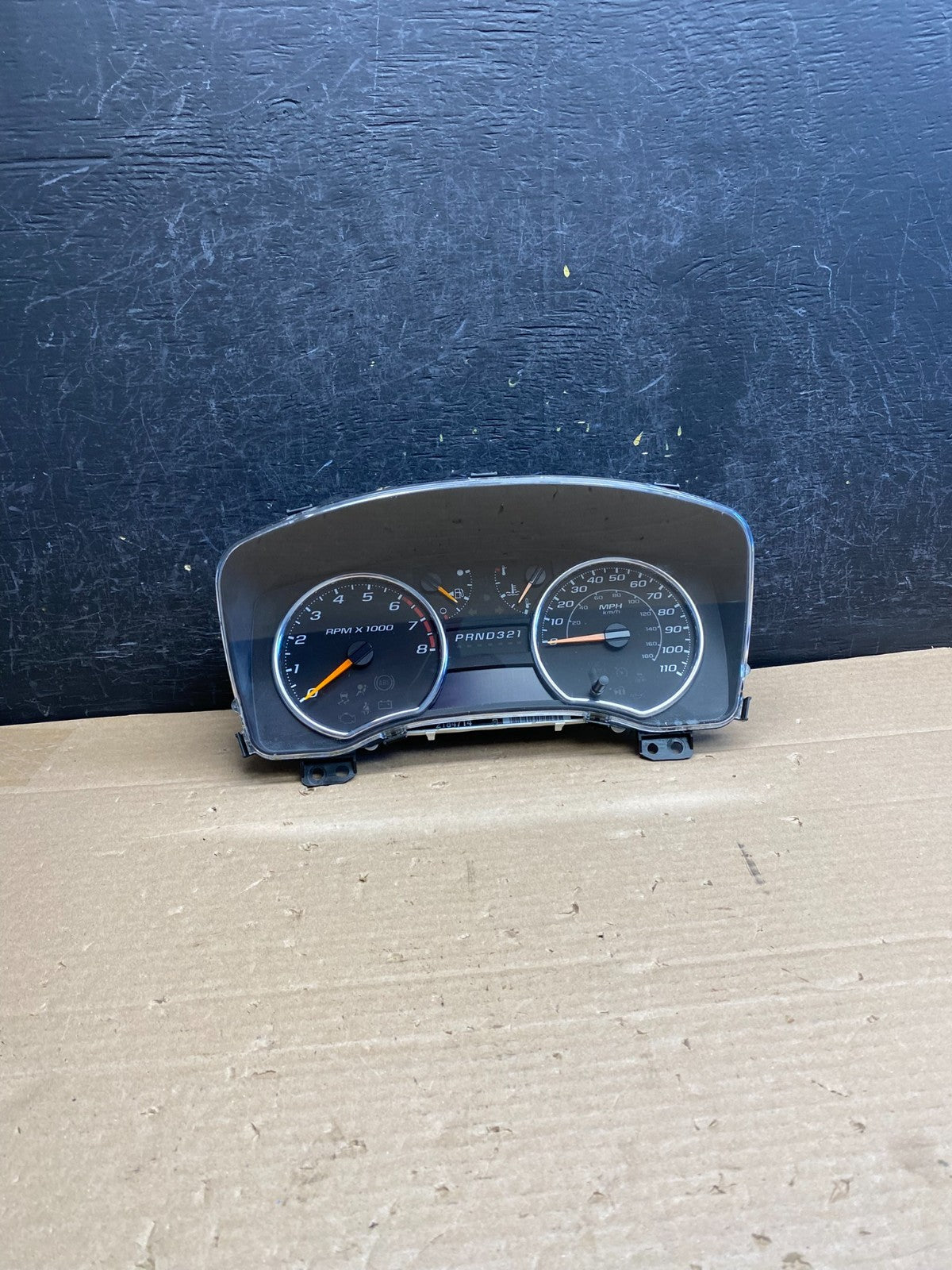 2009 to 2012 GMC Canyon Instrument Cluster Speedometer AG6295 DG0