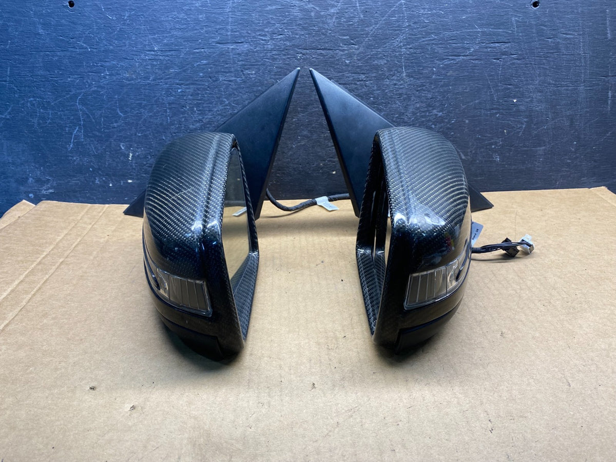 2010 to 2014 Mercedes C300 C-Class Left+Right View Door Mirror AH7120 DW10