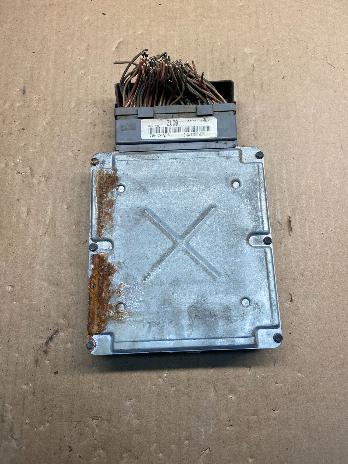 2001 Ford F250 F350 SD 5.4l ECU ECM Engine Computer Module AG1466 DW1