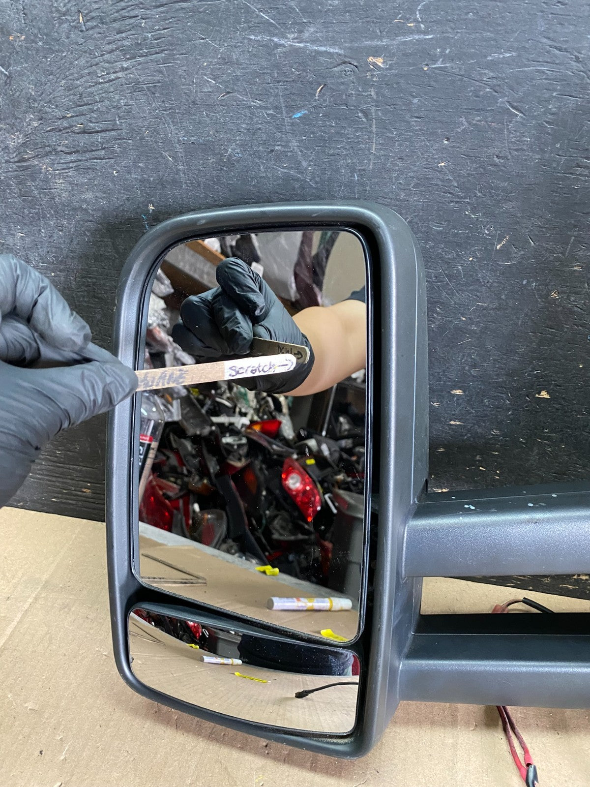 2007 to 2018 Mercedes-Benz Sprinter Left Driver Side View Door Mirror Q5398 DG12