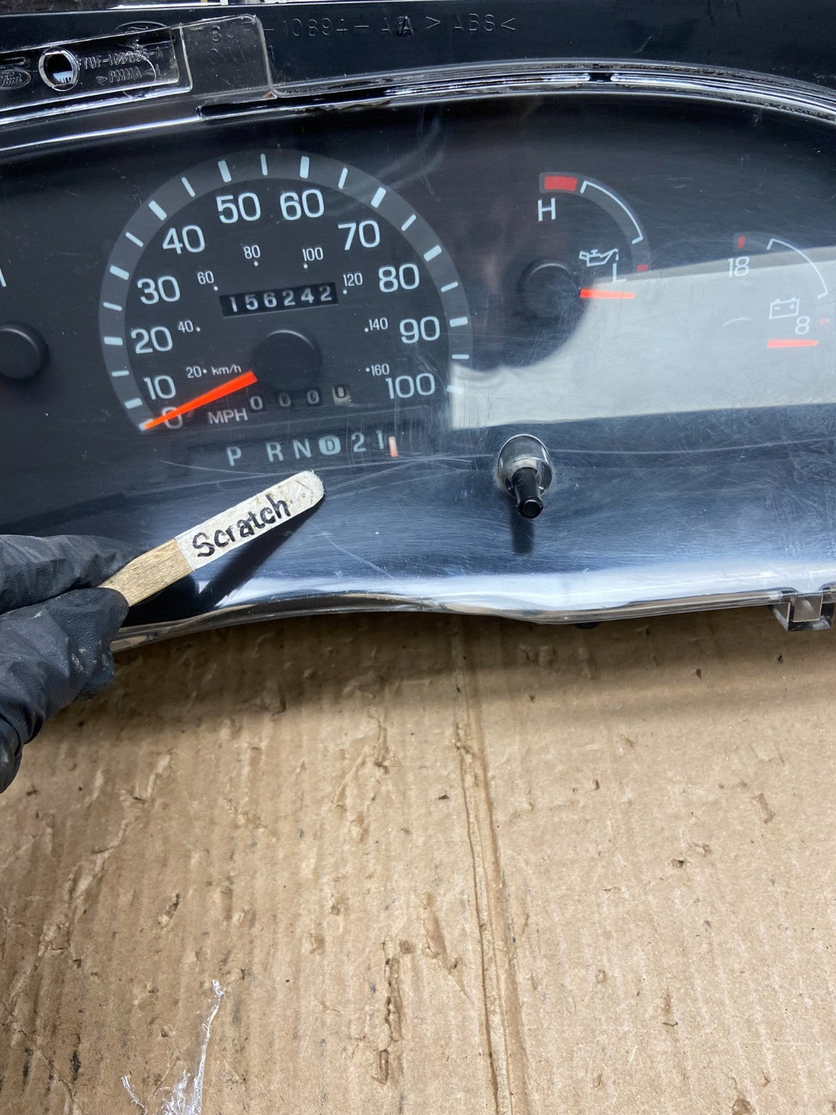 1997 to 2003 Ford E350 VAN Gauge Speedometer Cluster AF1646 DG1