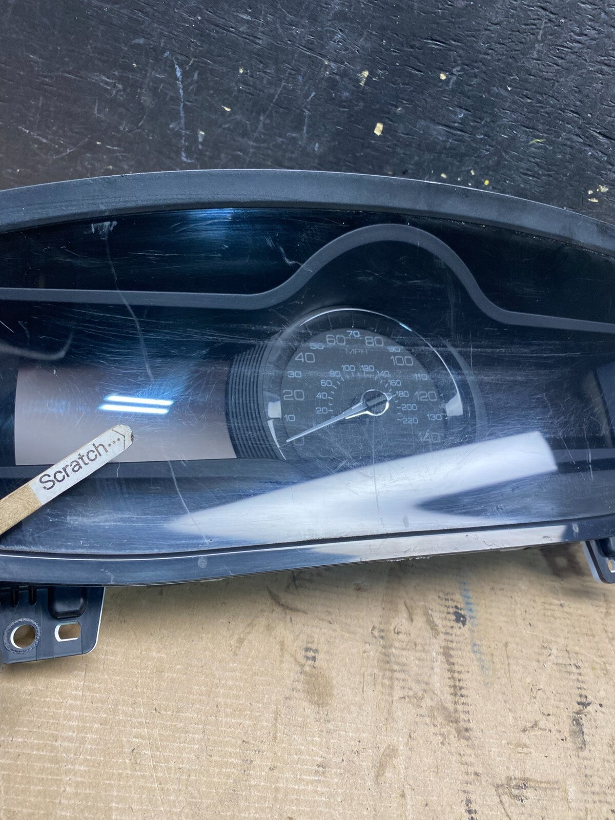2013 Lincoln MKS Speedometer Instrument Gauge Cluster N7568 DG1
