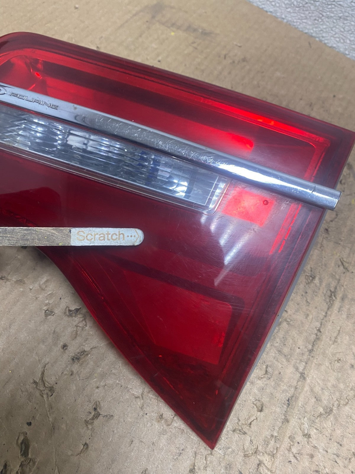 2007 2008 2009 Acura Mdx Right Passenger Rh Side Inner Tail Light Oem W7606 DW4