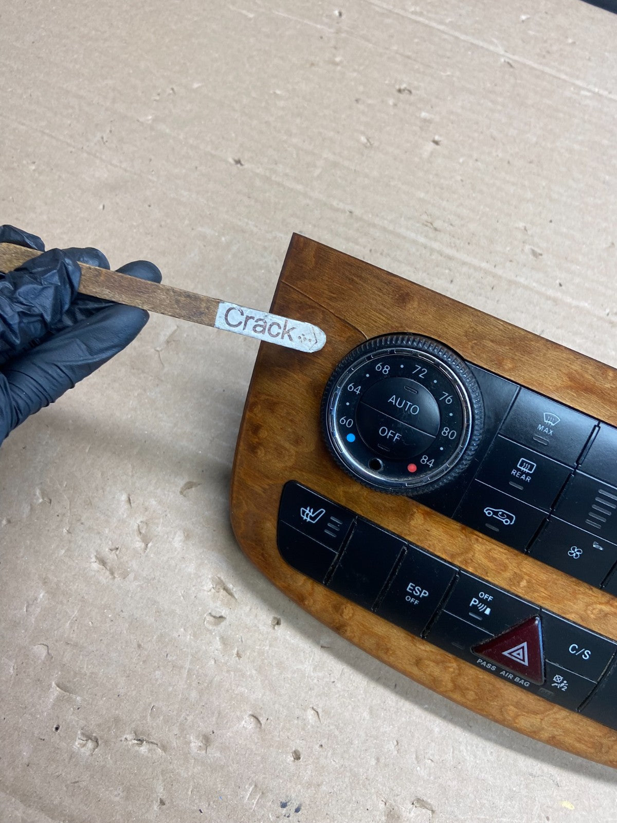 2006 to 2008 Mercedes W251 R350 AC Temp Heater Climate Control AG5177 DG1