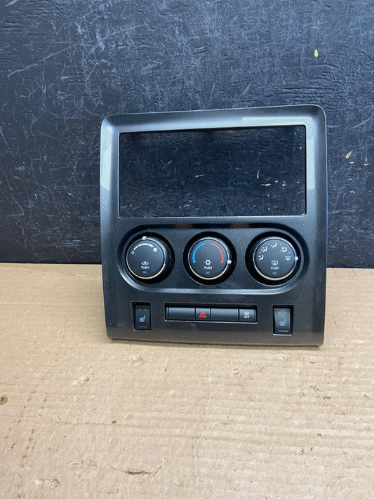 2009-2014 Dodge Challenger Dash Climate Control Heat Seats Radio Bezel AF2612 DG0