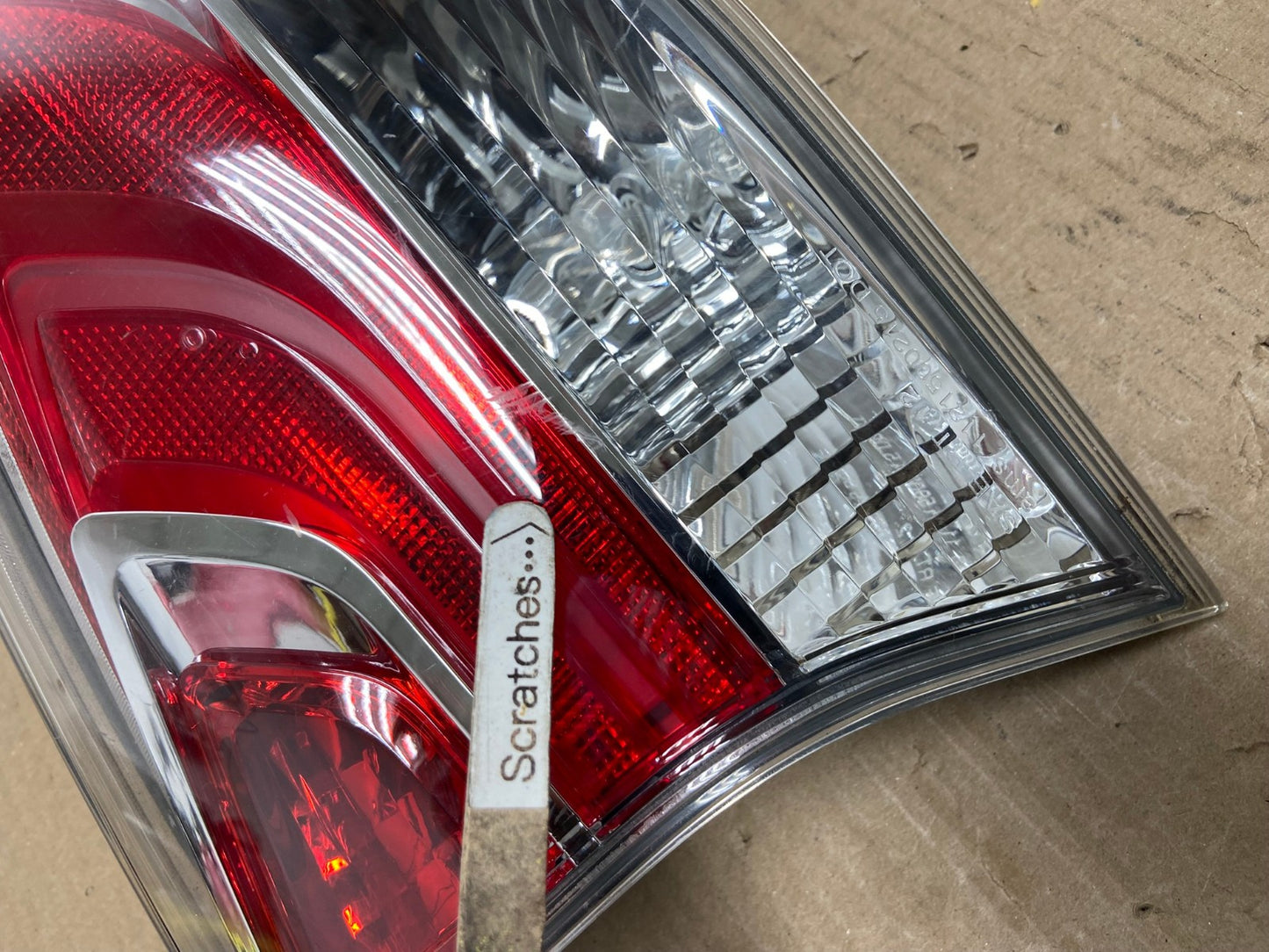 2014-2016 Nissan Rogue Left Driver LH Side Outer Tail Light Inner AE9549 LK3