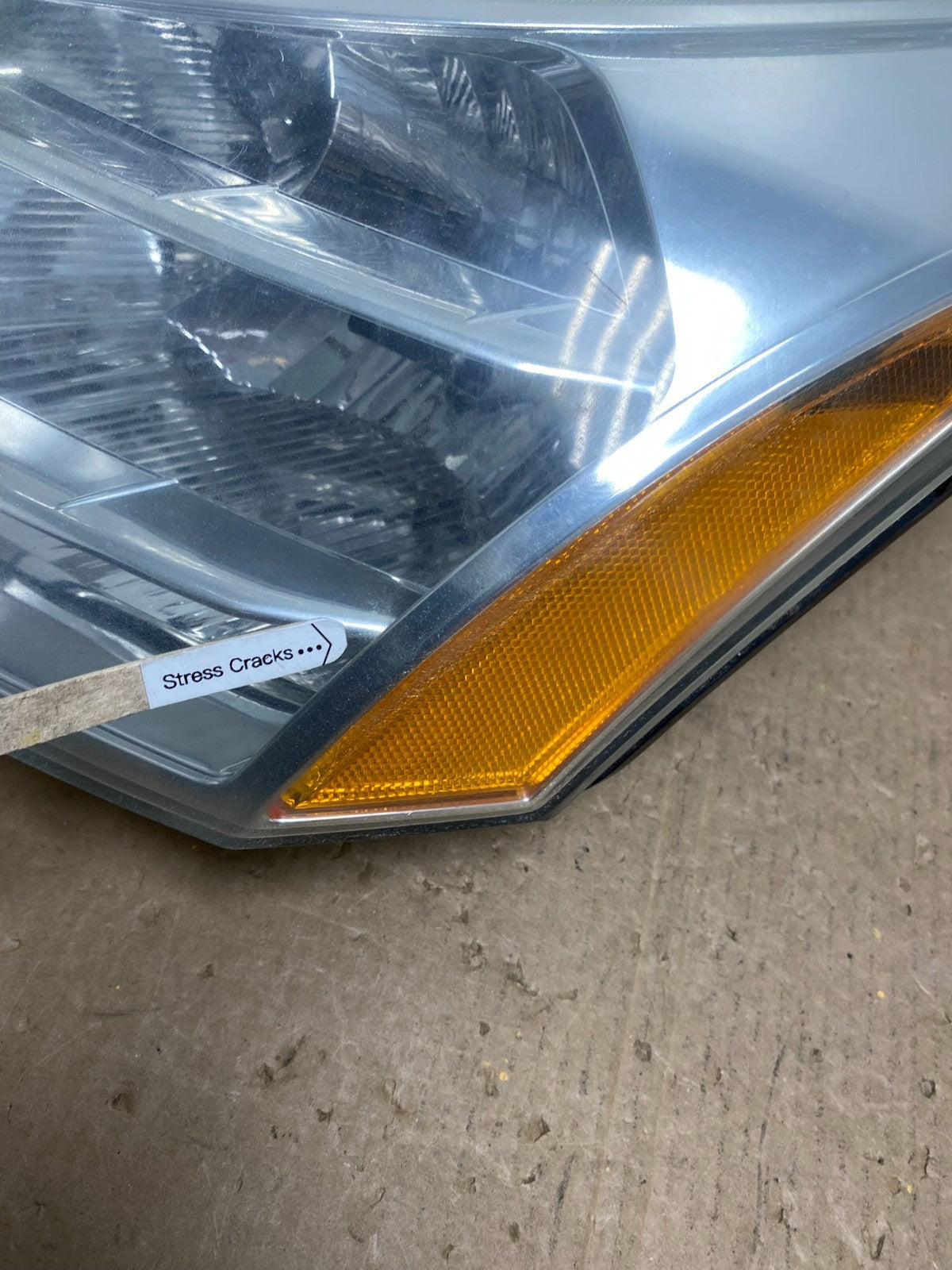 2008 2009 2010 2011 Ford Focus Left Driver Lh Headlight Halogen AC1345 DW3