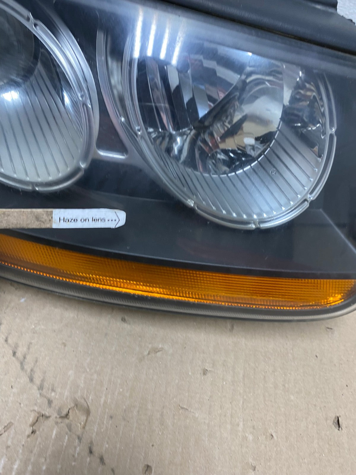2007 2008 2009 Hyundai Santa Fe Right Passenger Halogen Headlight AE9492 LK4