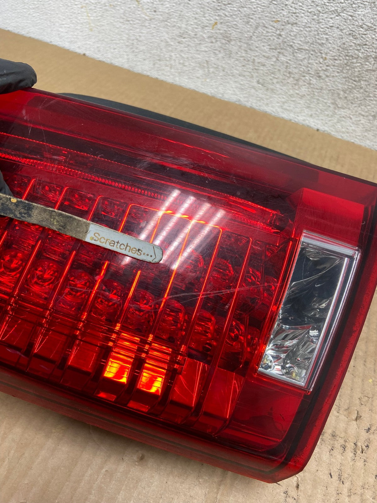 2008 to 2013 Cadillac CTS Left Driver Lh Side Led Side Tail light AI5899 LK3