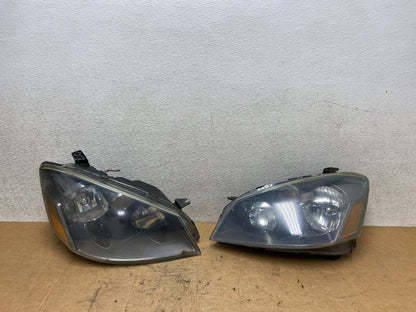 2005 to 2006 Nissan Altima Left+Right Set Halogen Headlights T3665 DW0