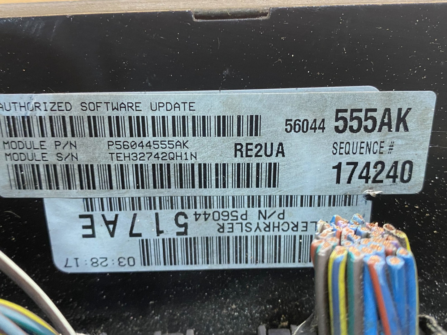 2005 Grand Cherokee Engine Computer 4.7L ECM ECU P56044555AK af7745 DG2