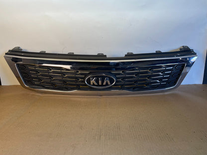 2011 2012 Kia Sedona Front Upper Grill Grille AG3073 DG0