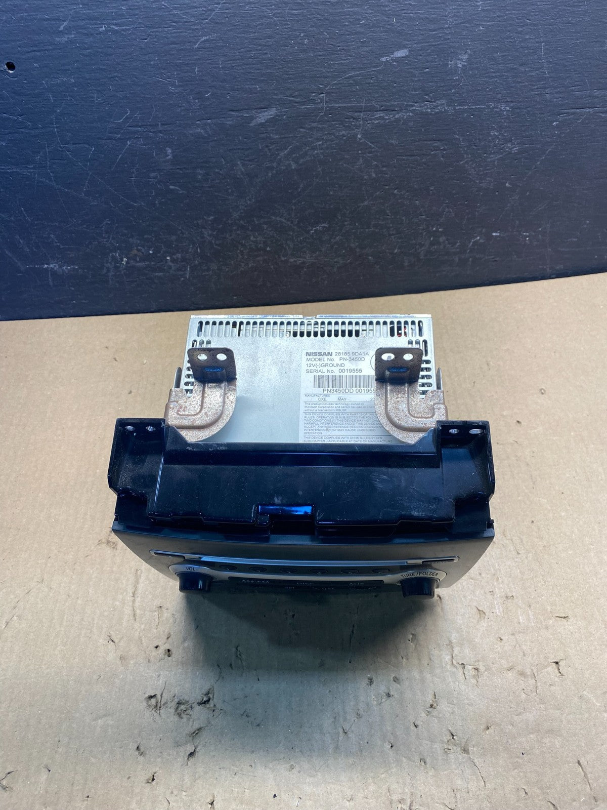 2012 - 2014 Nissan Maxima Radio Panel AM/FM AUX CD Player AC8942 DG3