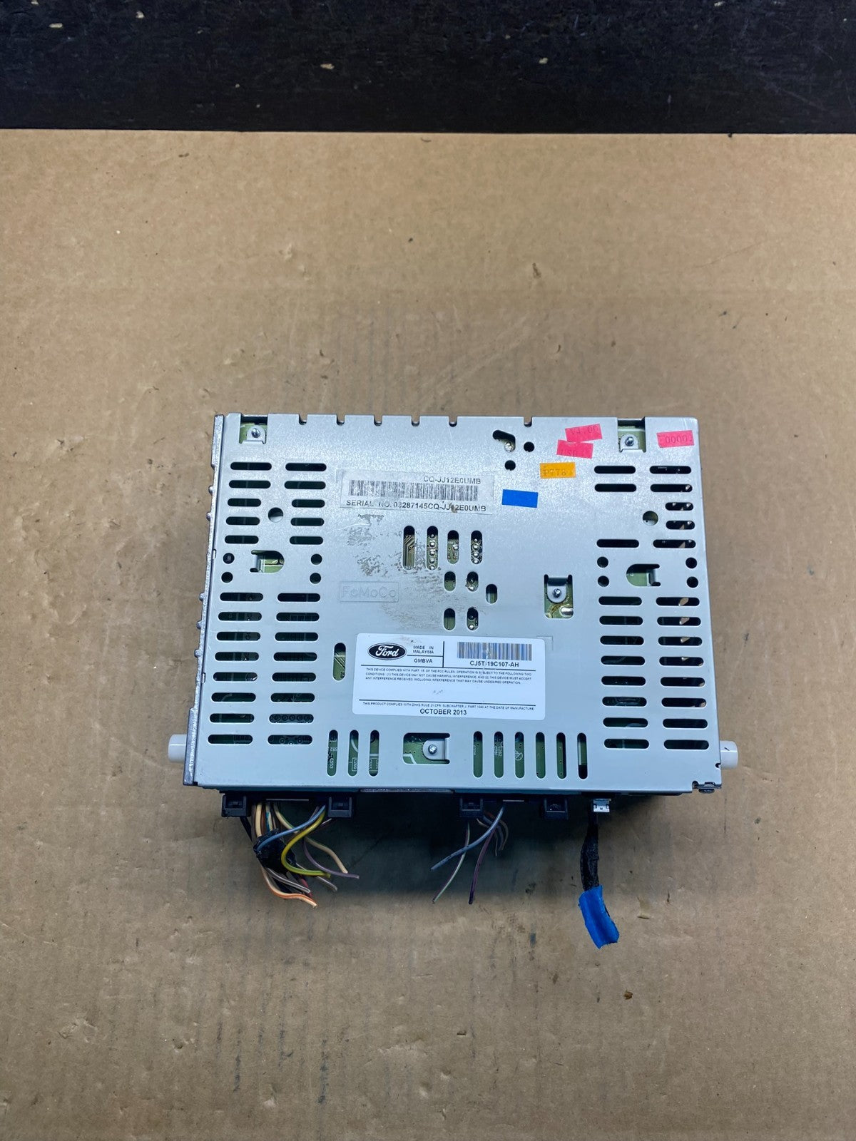 2013 2014 2015 Ford Escape Radio Receiver ID CJ5T-19C107-BH AG7390 DG4