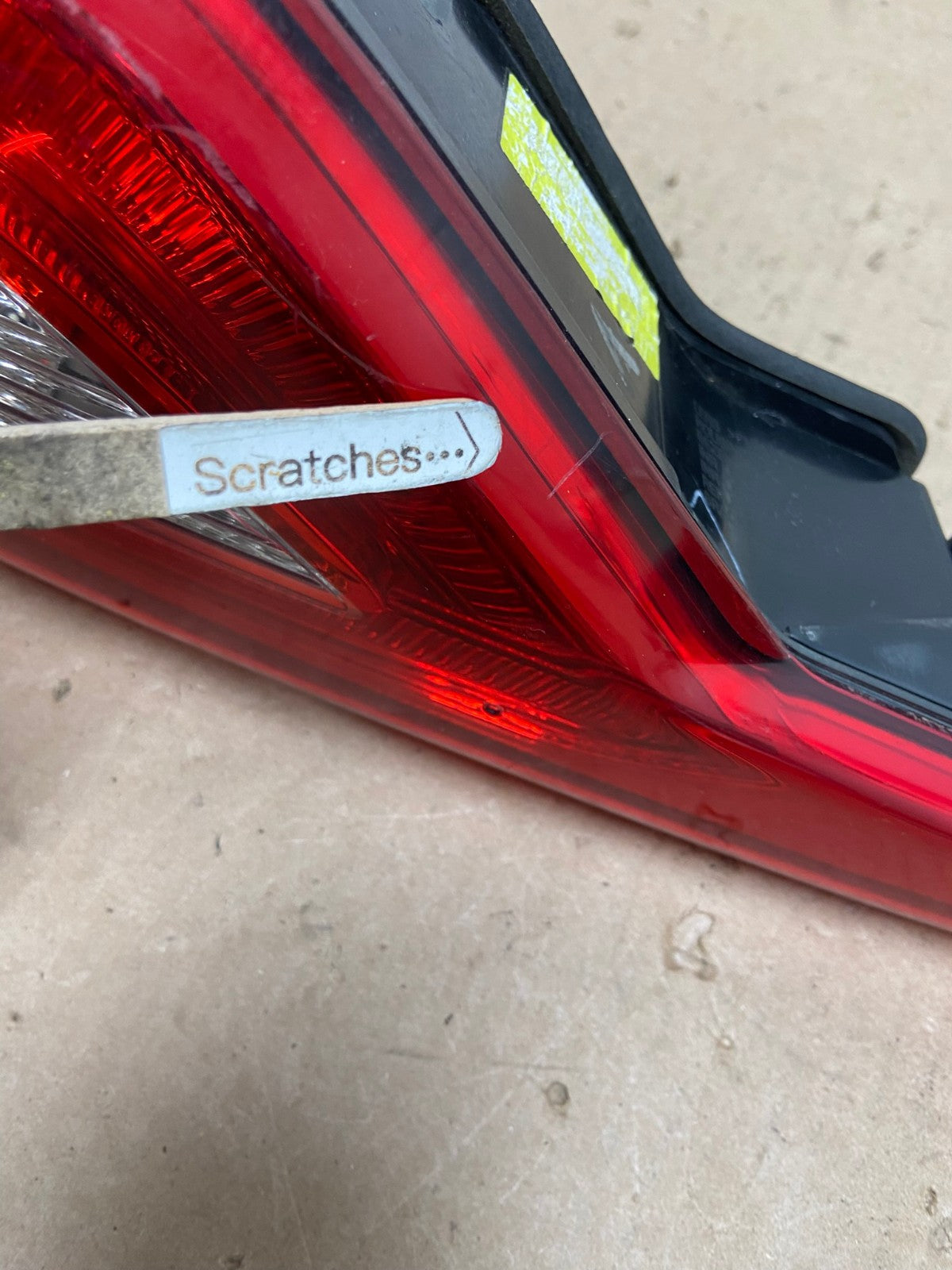 2015 2016 2017 Hyundai Sonata Right Passenger RH Inner Tail Light AG4166 LK3