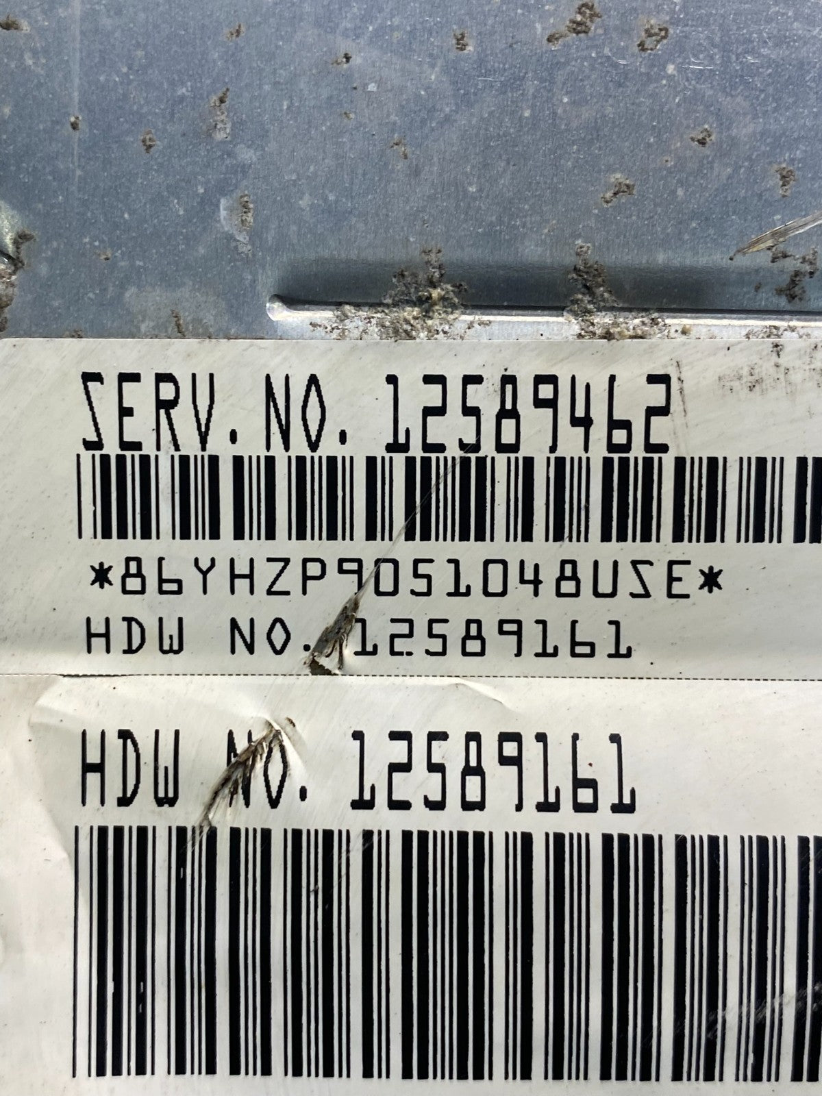 2005 Chevrolet Astro Ecu Engine Control Module Unit Ecm 12586242 AG5973 DG2