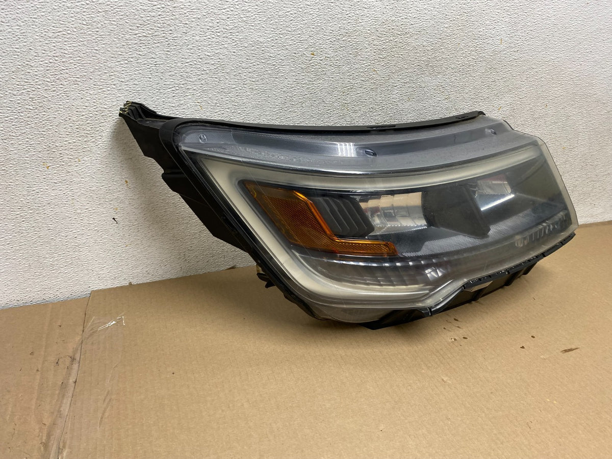 2016-2019 Ford Explorer Right Passenger Led Black Headlight W/Module AH4348 DW1