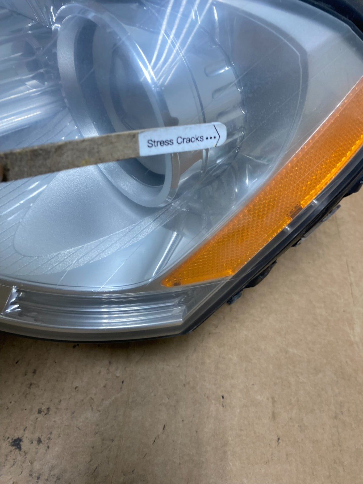 Halogen 2006-2009 Mercedes-Benz ML-Class Headlight Left Driver LH AE4829 DW3