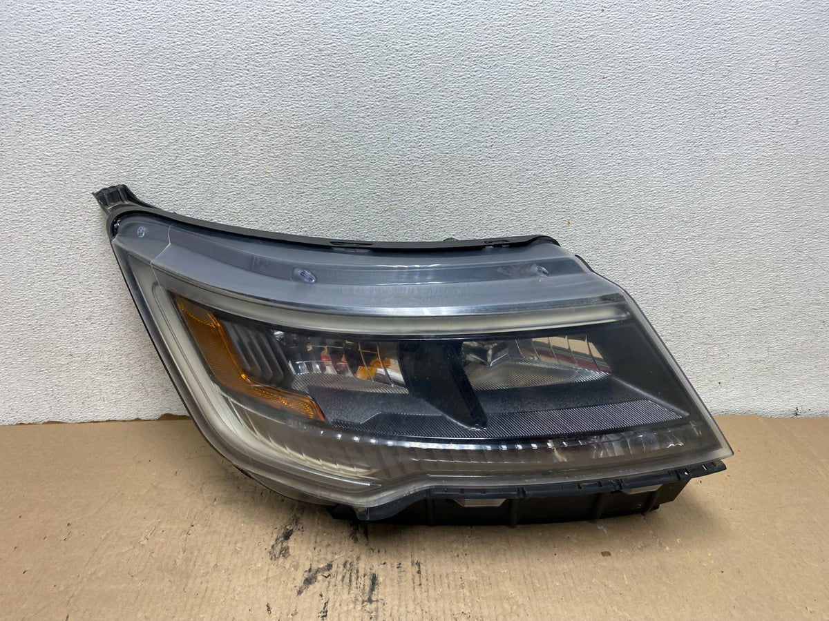 2016-2019 Ford Explorer Right Passenger Led Black Headlight W/Module AH2067 DW0
