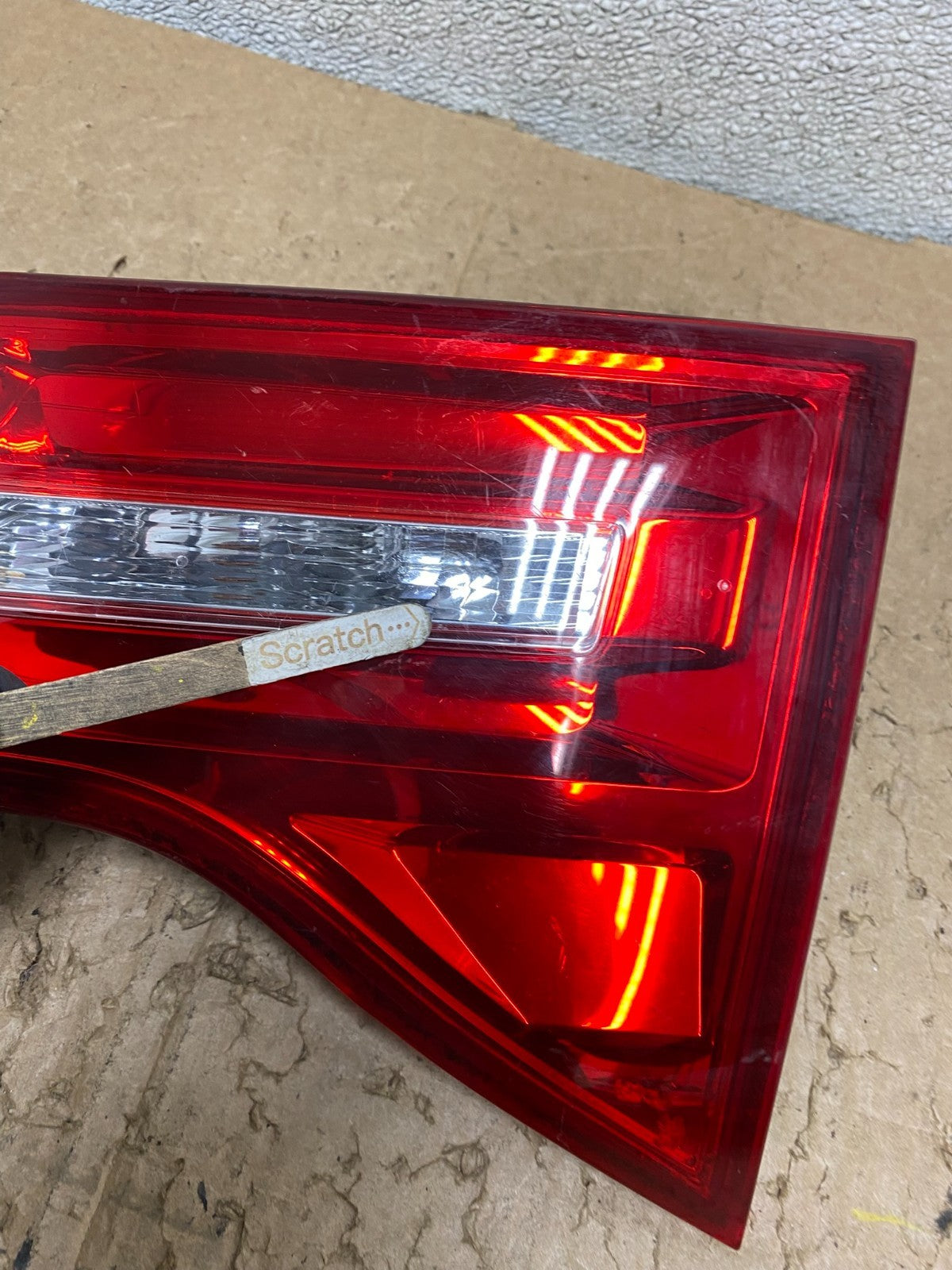 2007 2008 2009 Acura Mdx Right Passenger Rh Side Inner Tail Light V0920 DW4