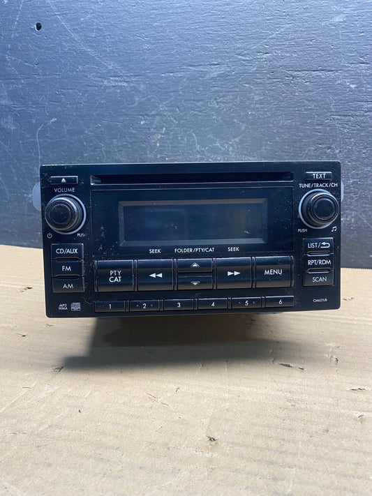 2012 - 2014 Subaru Impreza Radio AM/FM CD Plater AUX AD9519 DG0
