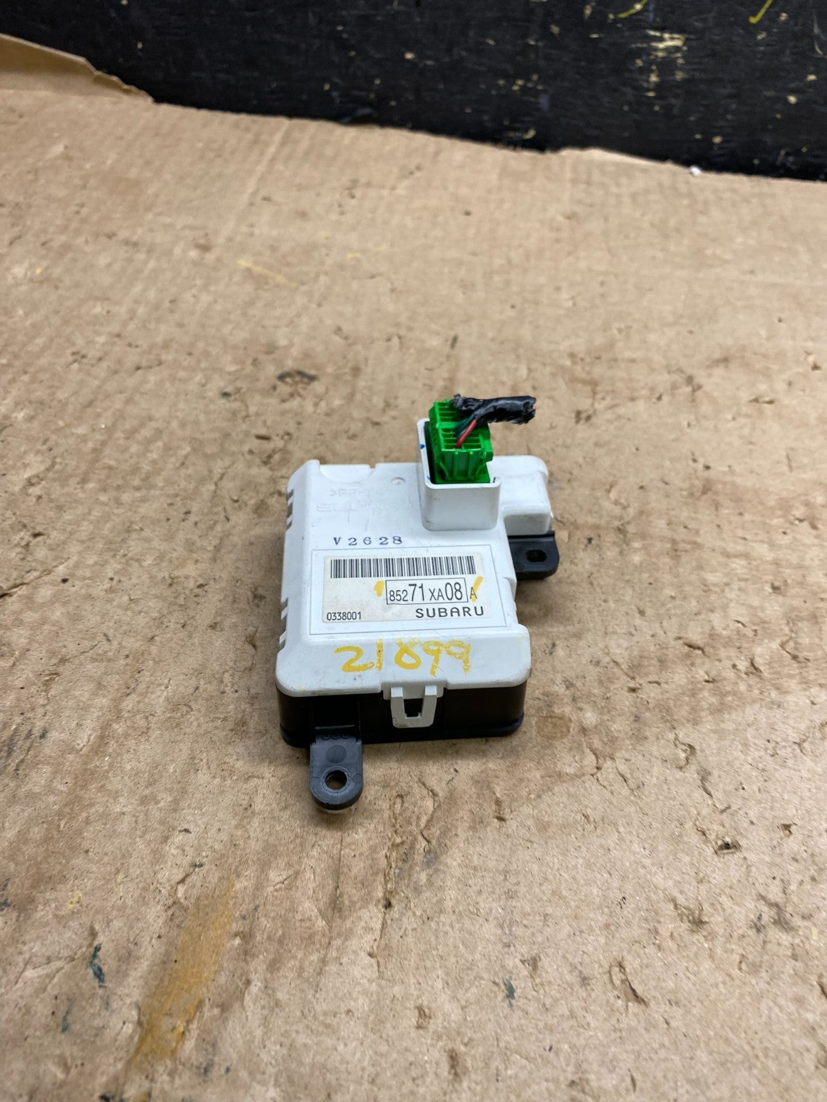 2006 to 2007 Subaru Tribeca Left Information Security Display Screen Z1899 DG4