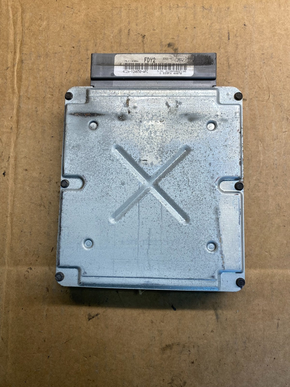 2004 Ford Van E250 E350 5.4L Engine Control Module Unit ECU ab3698 DG1
