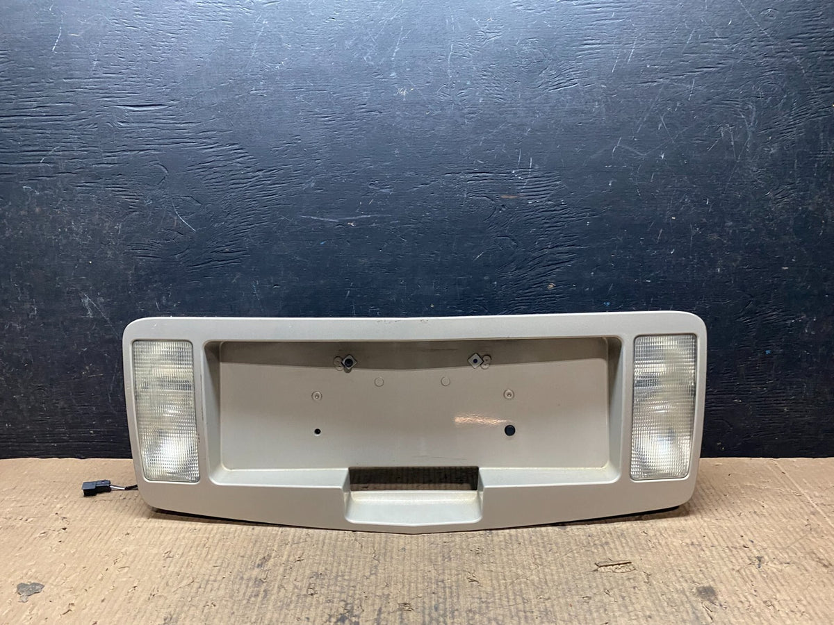 2004 to 2006 Cadillac SRX License Plate Trunk Panel Finish Cover N3046 PS0