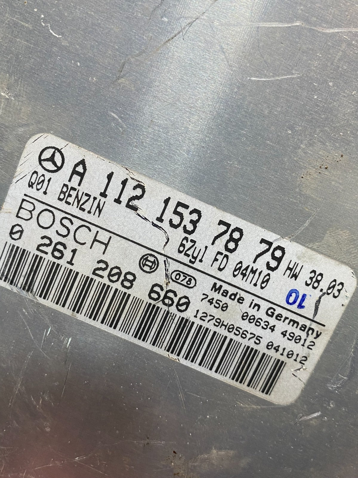 1999 to 2005 Mercedes E320 CLK320 Engine Control Unit ECU Module AH5051 DG2
