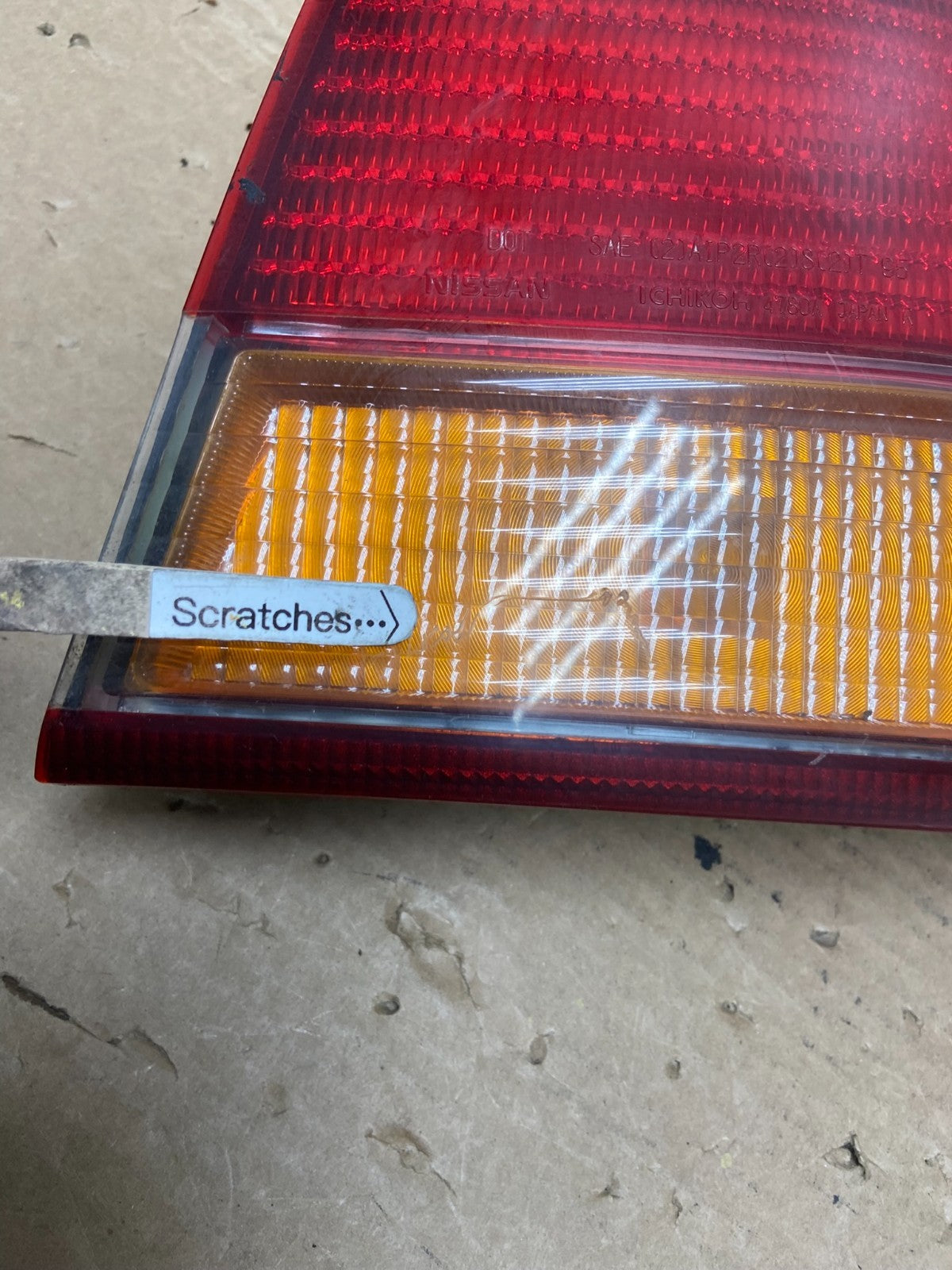 1997 1998 1999 Nissan Maxima Right Passenger RH Side Tail light AD4106 DW3