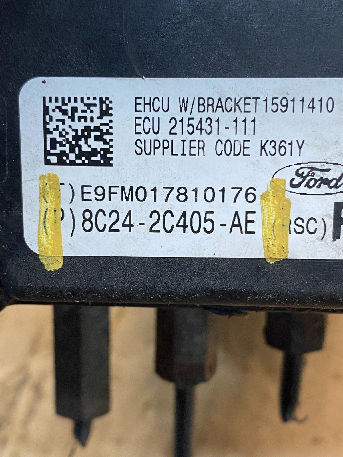 2008-2010 Ford E-150 ABS Anti-Lock Brake Pump Module 8C24-2C346-BG AF6918 DG6
