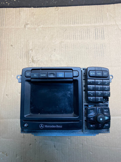 2000 - 2006 Mercedes S-Class S430 Command Navigation GPS Radio Headunit w1537 DG0