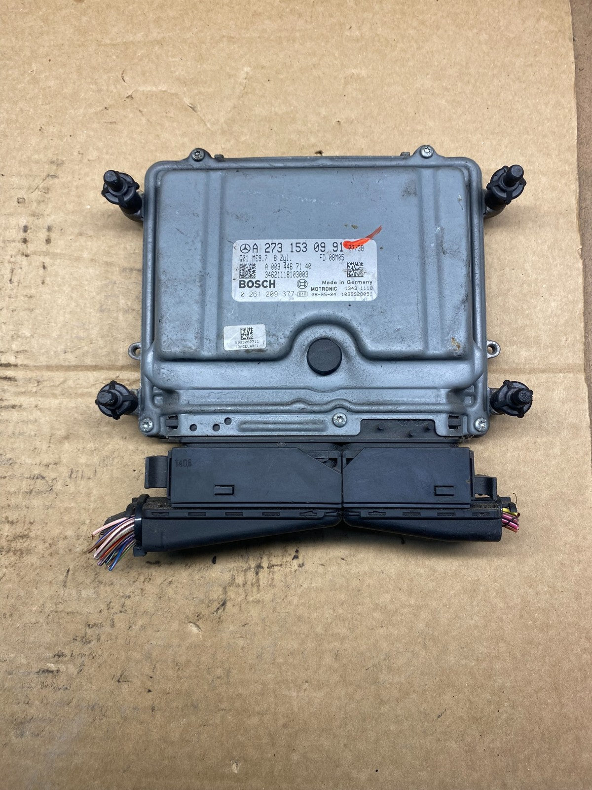 2007 to 2012 Mercedes GL450 ECM ECU Engine Control Module af8925 DG0