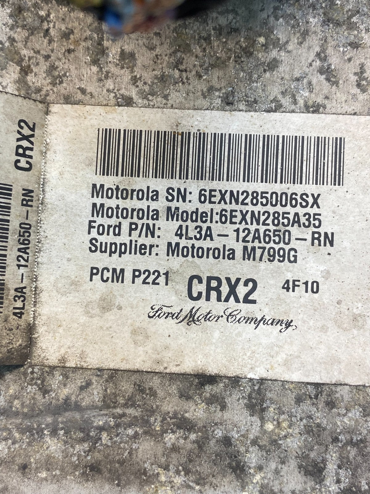 2004 Ford F-150 F150 4.6L Engine Control Unit ECU Computer Module AF4013 DW2