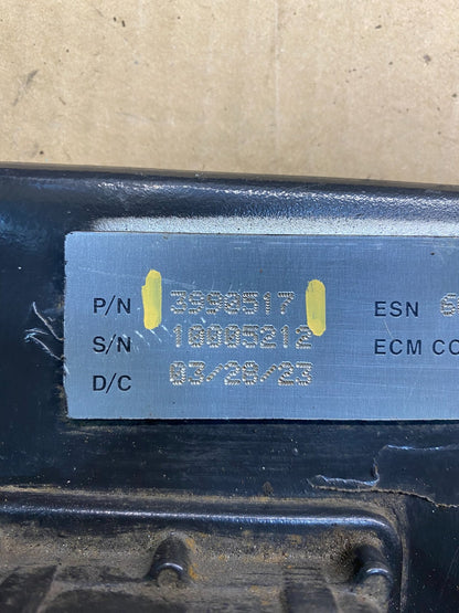 Cummins ISL Engine Control Module, ECM ECU 3681405 ab7416 DG2