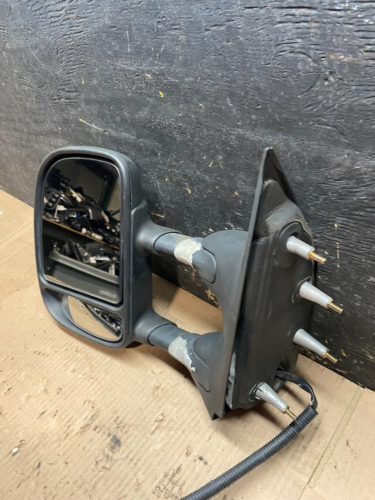 2009-2014  Ford E150 E250 Van Left Driver Side Door View Two Arm Mirror w4566 DG8