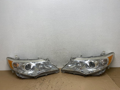 2012 2013 2014 Toyota Camry Left+Right Halogen Headlights AE8871 DW0