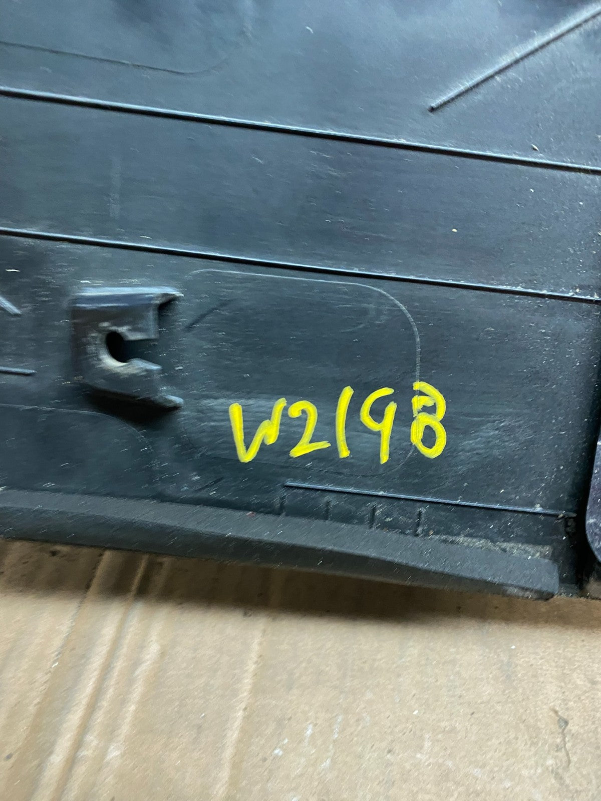 2011 to 2018 Dodge Grand Caravan Tail Gate Trim Molding With Camera OEM W2198 DG17